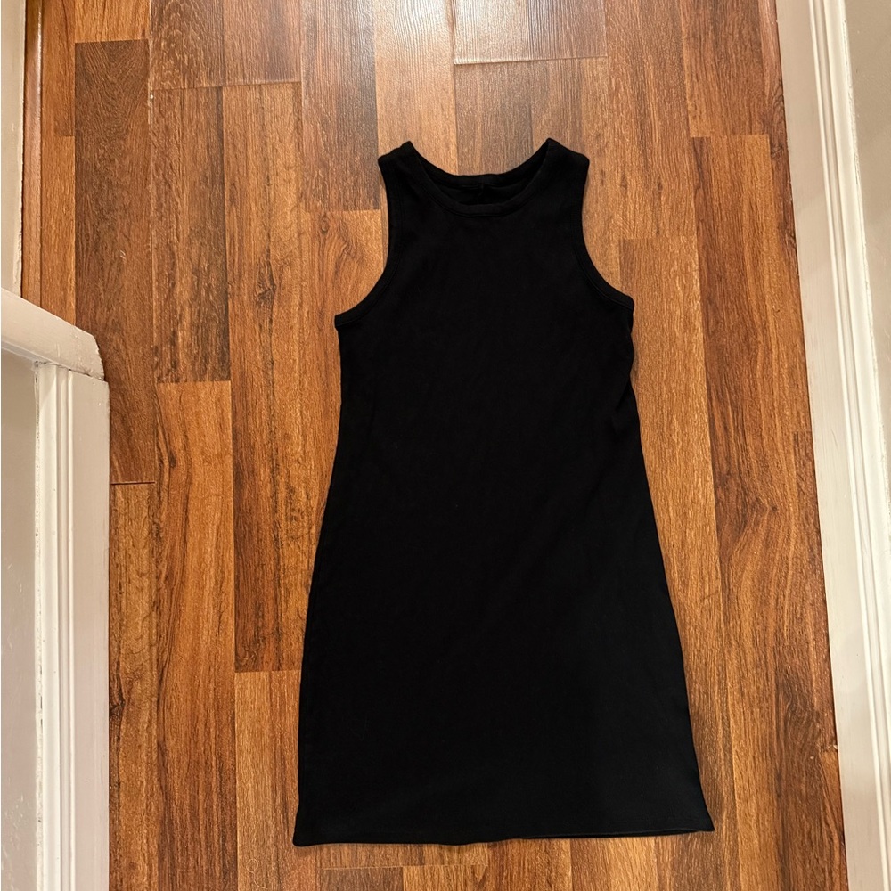 Casual black dress